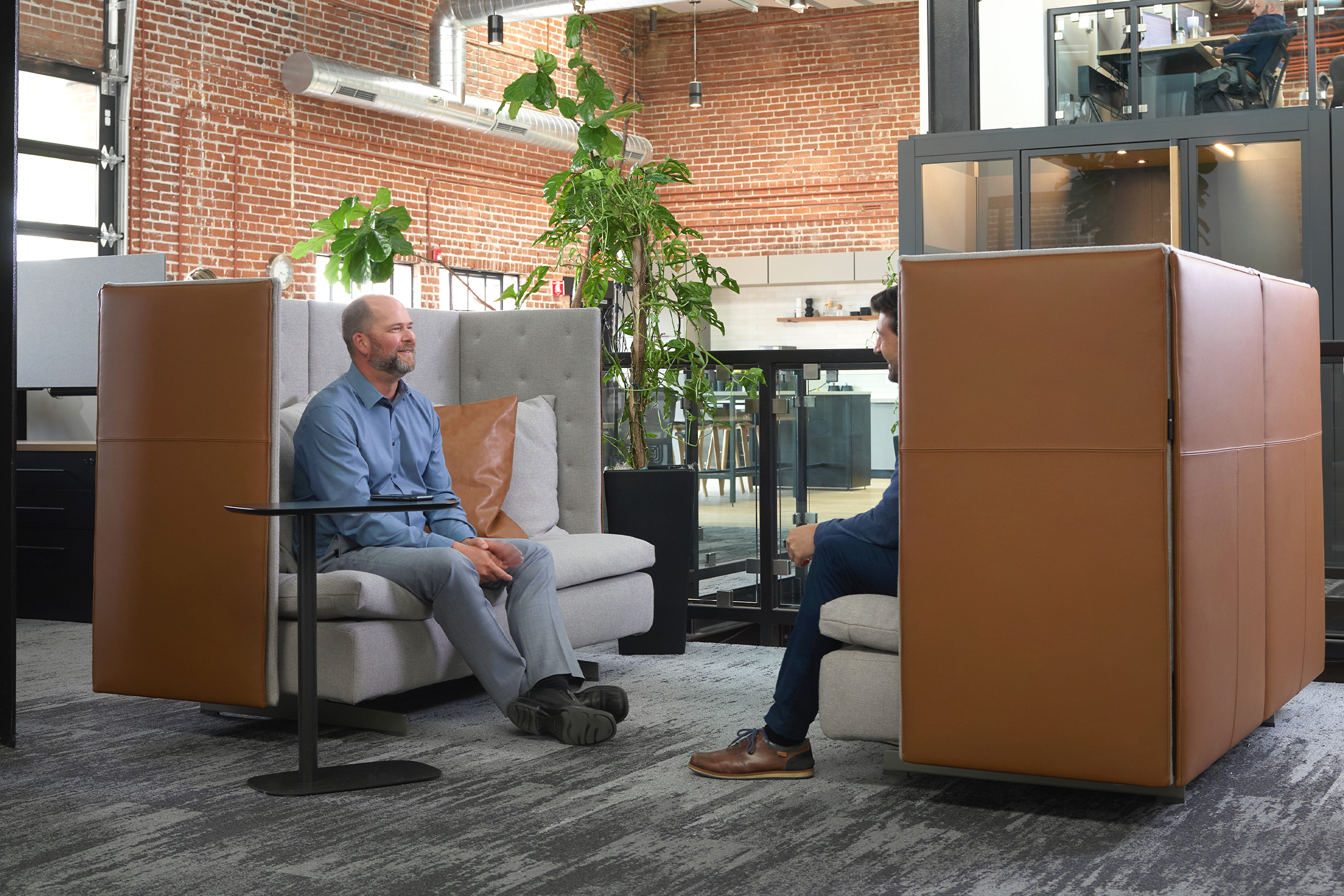 Haworth chairs in a casual space in a LPAS architecture