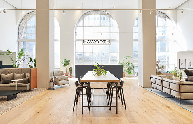 Haworth NYC showroom 