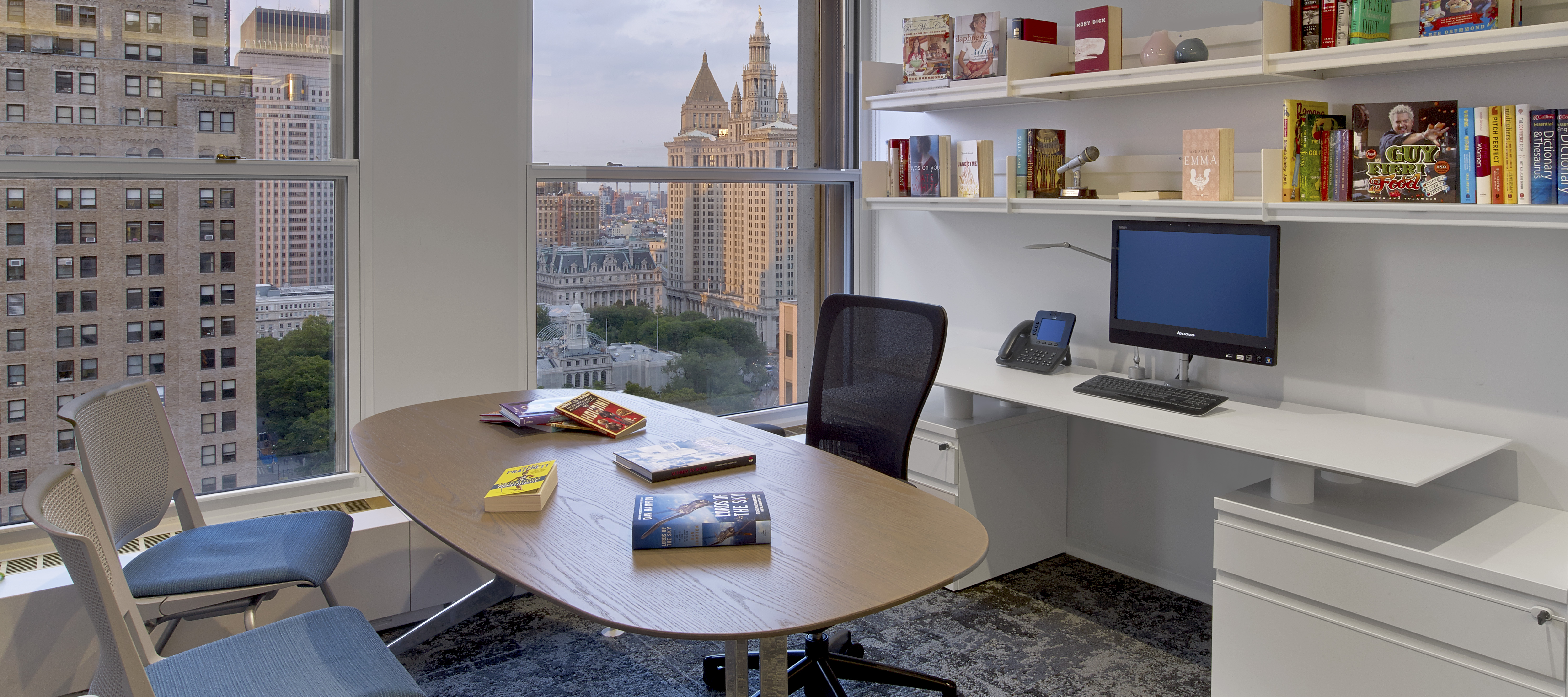 Taken at Haworth's Harper Collins client space.