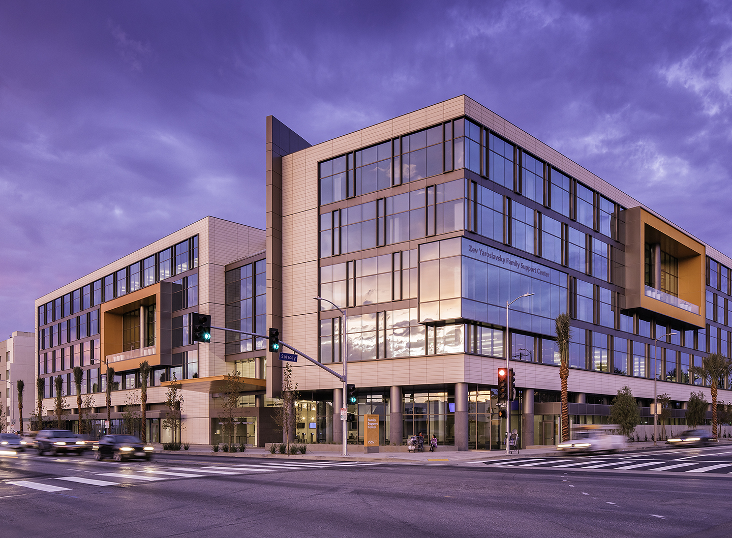 Image from Haworth's Zev Yaroslavsky Family Support Center client space.