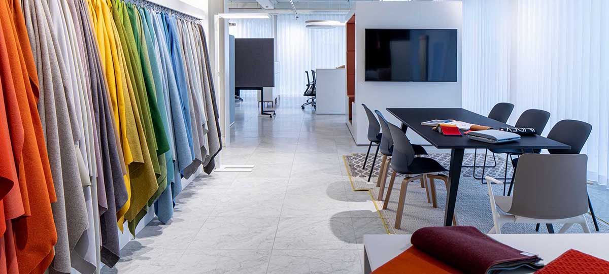 Haworth Schweiz: Showroom Pavillon Menzikenby Marco Sieber