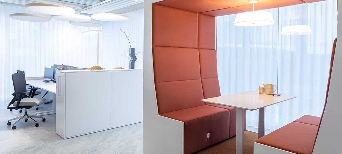 Haworth Schweiz: Showroom Pavillon Menzikenby Marco Sieber