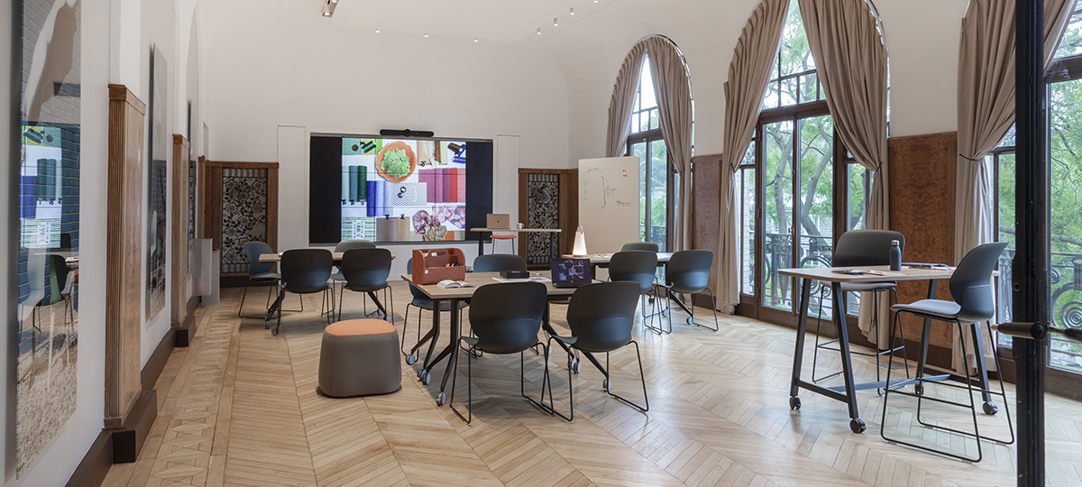 Ball Room: Workshop - Training Setting, Paris Showroom, France