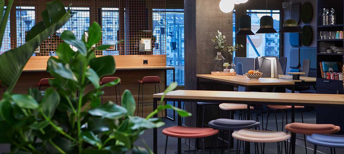 Haworth Schweiz: Showroom Andreasturm Zürichby Marco Sieber
