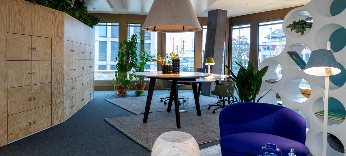 Haworth Schweiz: Showroom Andreasturm Zürich
by Marco Sieber