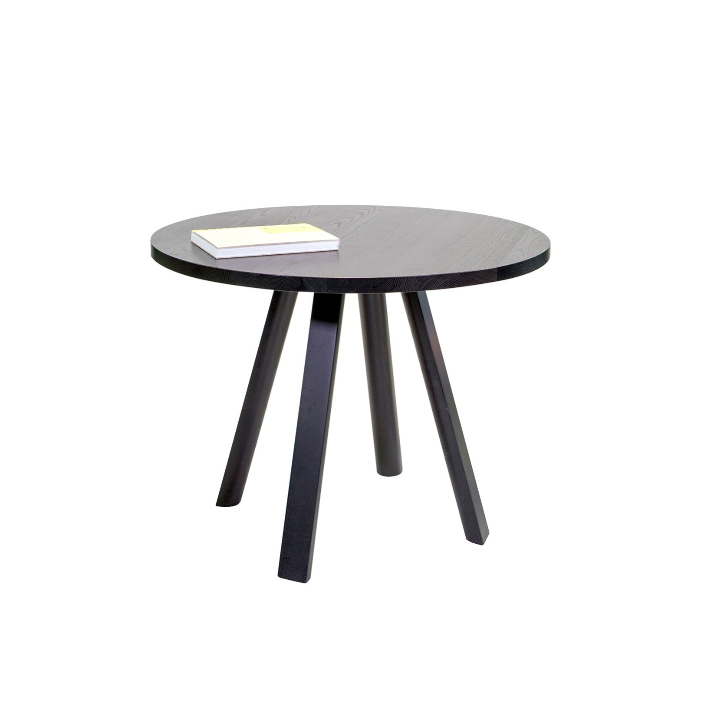Haworth Buzzimilk table circular in ash black stained wood