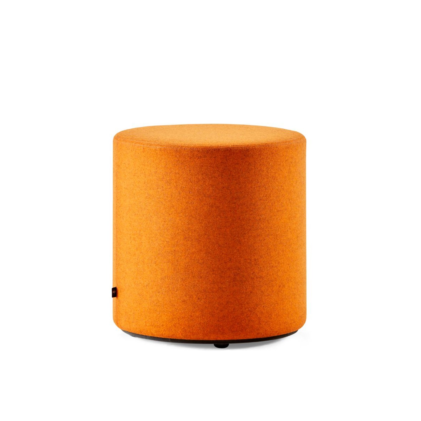 Haworth Buzzispot pouf in orange color
