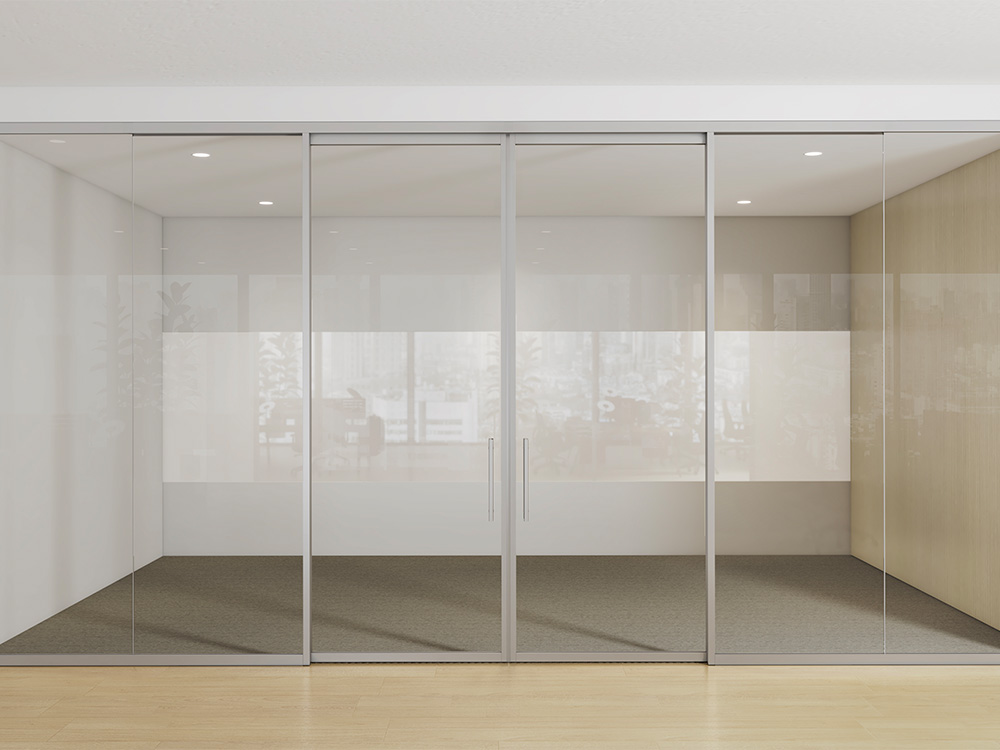 Haworth Enclose walls in a office space